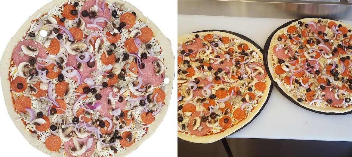 Pioneer take & bake pizza